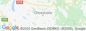Choszczno map